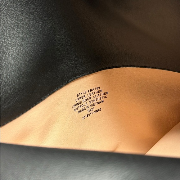 J. Crew | NWOB Over The Knee Riding Boots in Black Leather 9.5 - Picture 6 of 6